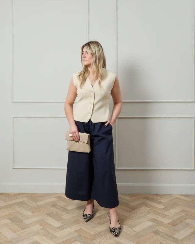 Carrie Culotte Navy